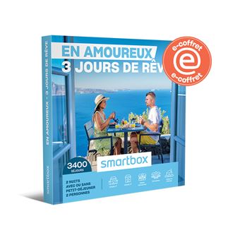 E-COFFRET SmartBox 3 jours de rêve en amoureux - 1