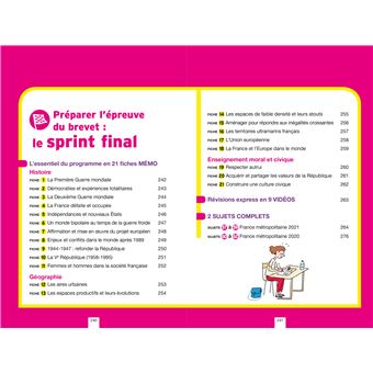 Annales du brevet Annabrevet 2022 Histoire-géographie EMC 3e