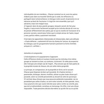 Petite éloge de l'individualisme et critique du popularisme