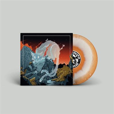 Bakeneko Vinyle Orange et Blanc
