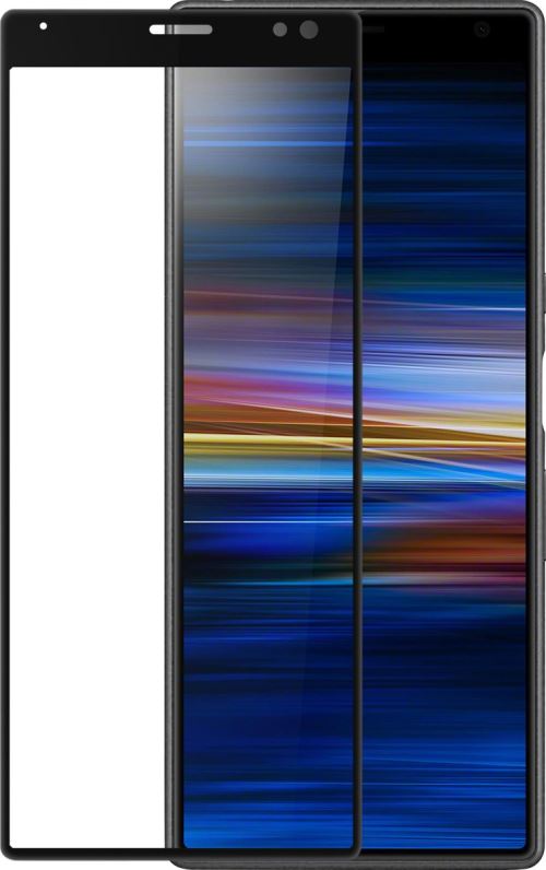 Azuri Tempered Glass Transparent Black Xperia X10