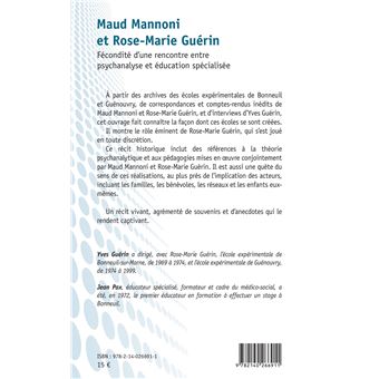 Maud Mannoni et Rose-Marie Guérin