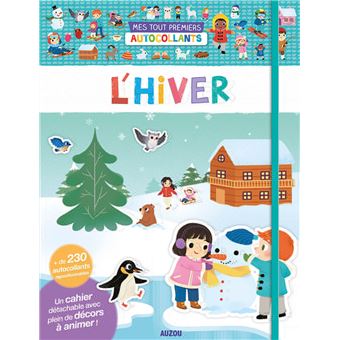 Mes tout premiers autocollants - mes tout premiers autocollants- l'hiver