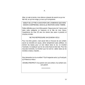 Un demon ne se soigne pas, il faut vivre avec...