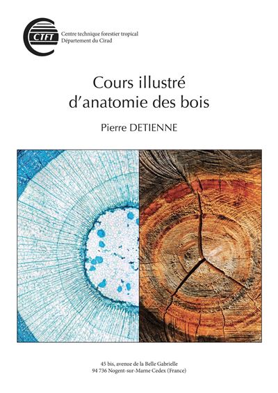 Cours illustré d'anatomie des bois - Pierre Detienne - broché