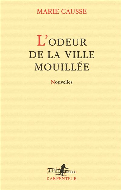 L'odeur de la ville mouillée - Marie Causse - broché