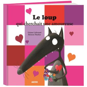 Coffret figurines loup et louve amoureux