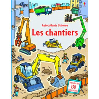 Les chantiers - Autocollants Usborne