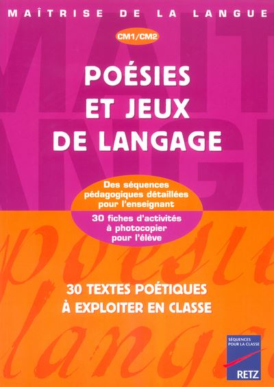 Poésies et jeux de langage CM1-CM2
