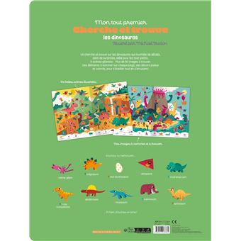 Mon tout premier cherche et trouve géant des dinosaures