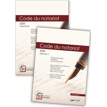 Code annoté - Code du notariat - 2020