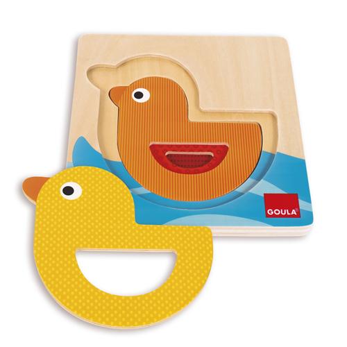 Puzzle décroissant Canard Goula