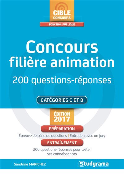 Concours de la filière animation
