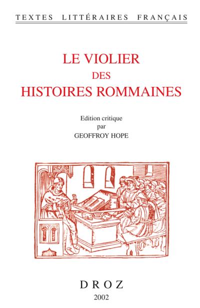 Violier des histoires romaines