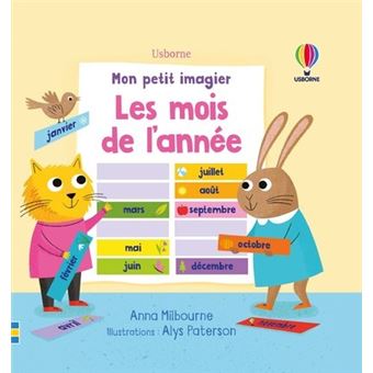 Les mois de l'année - Mon petit imagier