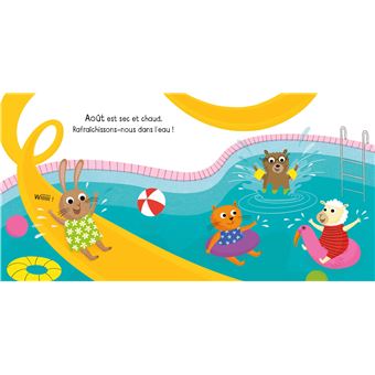 Les mois de l'année - Mon petit imagier