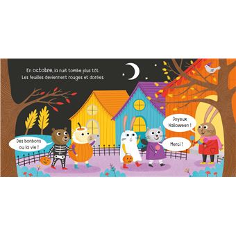 Les mois de l'année - Mon petit imagier