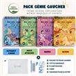 Pack génie Les cahiers magiques de Caaly CP, CE1, CE2, gaucher