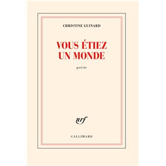 Vous étiez un monde