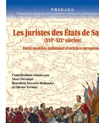 Les juristes des etats de savoie