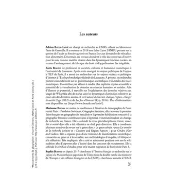 Mouvements de géographie