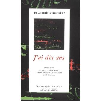 J'ai dix ans