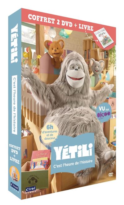 Coffret Yétili C'est l'heure de l'histoire DVD