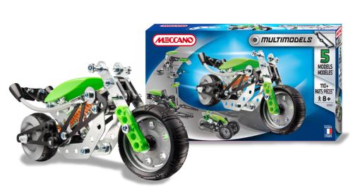 Voiture et moto - 5 Modèles Meccano - La Grande Récré