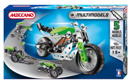La Moto 5 Modèles Multimodels Meccano - Meccano - Achat & prix