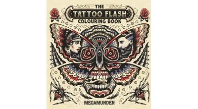 The tattoo flash colouring book - broché - Megamunden - Achat Livre | fnac