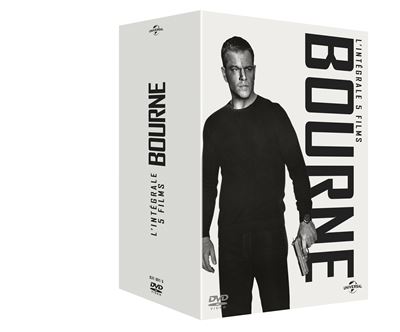 Coffret Bourne L'intégrale 1 à 5 DVD