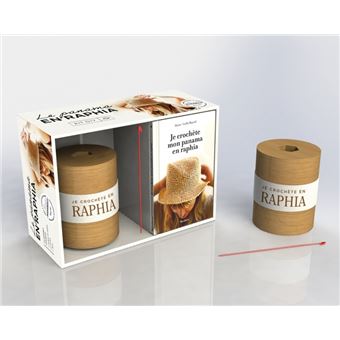 Coffret Kit DIY Chapeau raphia