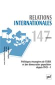 Relations internationales 2011