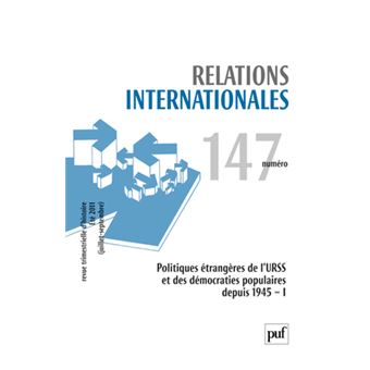 Relations internationales 2011