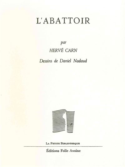 L' abattoir
