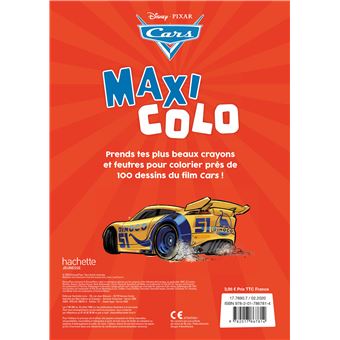 CARS - Maxi Colo - Disney Pixar