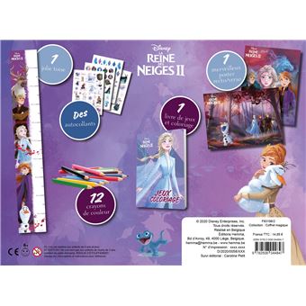 Disney La Reine des Neiges 2 - Mon coffret magique (Elsa robe mauve)
