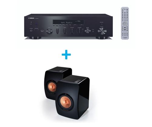 Ampli Stéréo Yamaha R-S300 – Noir – Révisé – Bon état