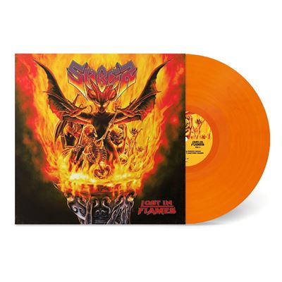 Lost In Flames Édition Limitée Vinyle Orange Marbré