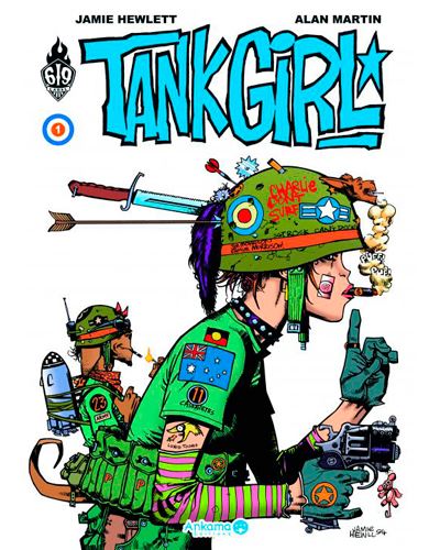 Tank Girl Tome 01 Tank Girl Jamie Hewlett Alan Martin Broché