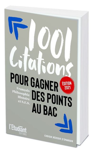1001 citations pour gagner des points au bac -  Collectif - broché