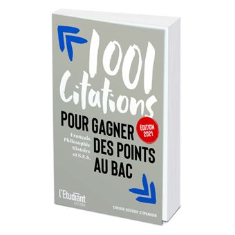 1001 citations pour gagner des points au bac