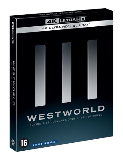 Westworld Saison 3 : Le Nouveau monde Blu-ray 4K Ultra HD