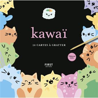 Cartes à gratter - Kawaï