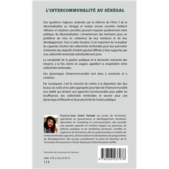 L'intercommunalité au Sénégal
