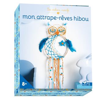 Attrape-rêves hibou - coffret avec accessoires