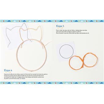 Attrape-rêves hibou - coffret avec accessoires