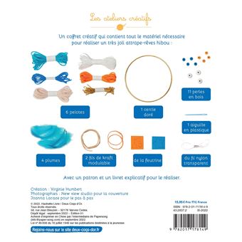 Attrape-rêves hibou - coffret avec accessoires