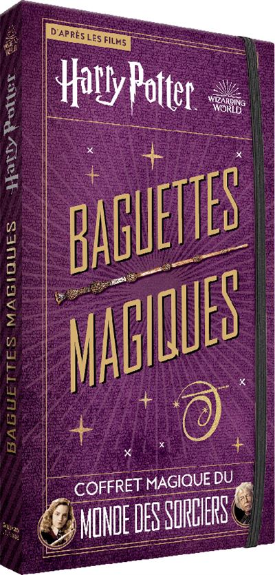 Harry Potter - Coffret magique du Monde des Sorciers : Harry Potter - Baguettes magiques