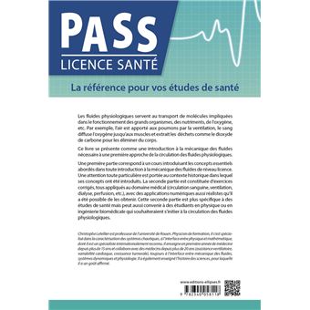 Introduction à la circulation des fluides physiologiques - Cours et exercices corrigés